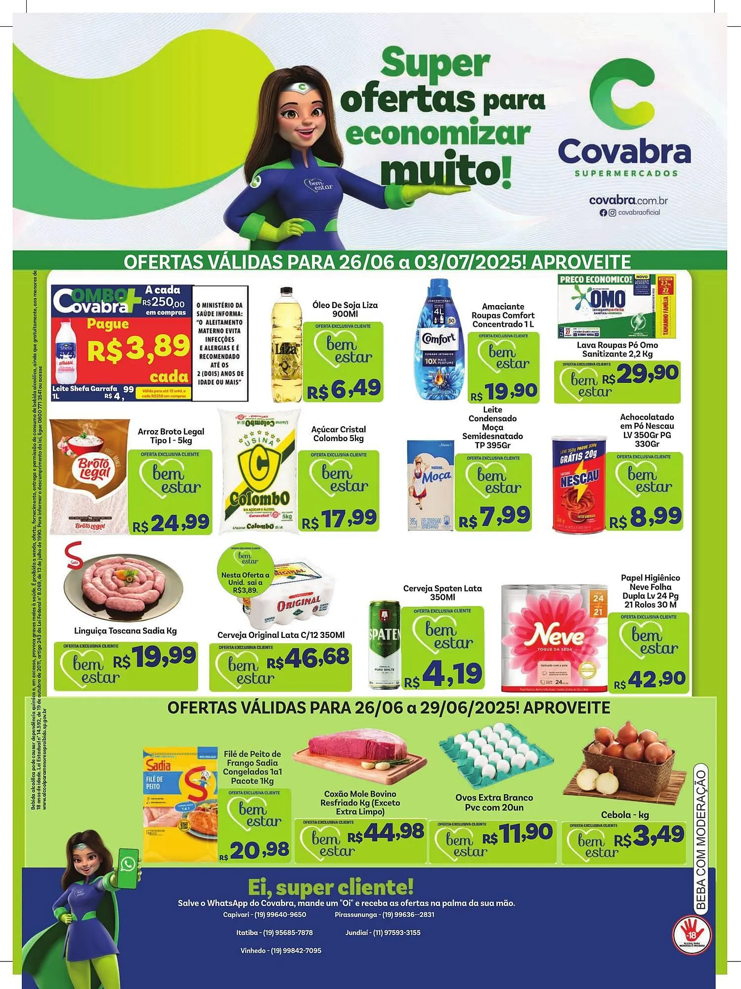 Catálogo Covabra Supermercados - 1