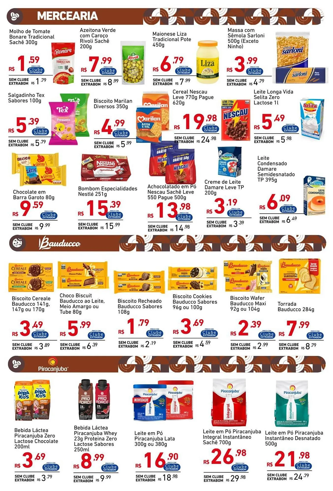Encarte de Catálogo Extrabom Supermercados 24 de julho até 17 de agosto 2025 - Pagina 3