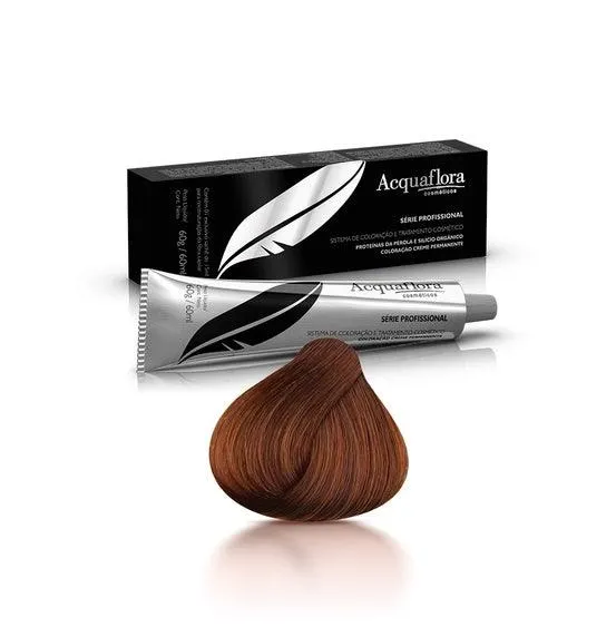 Tintura Acquaflora 6.4 Louro Escuro Acobreado