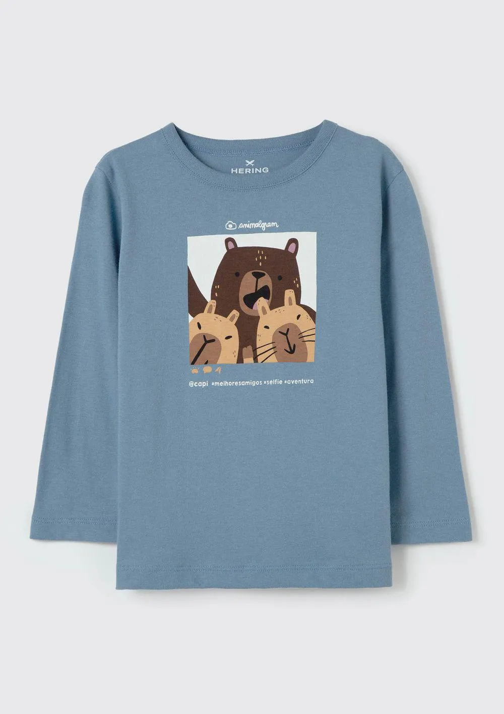 Camiseta Infantil Menino Toddler - Azul