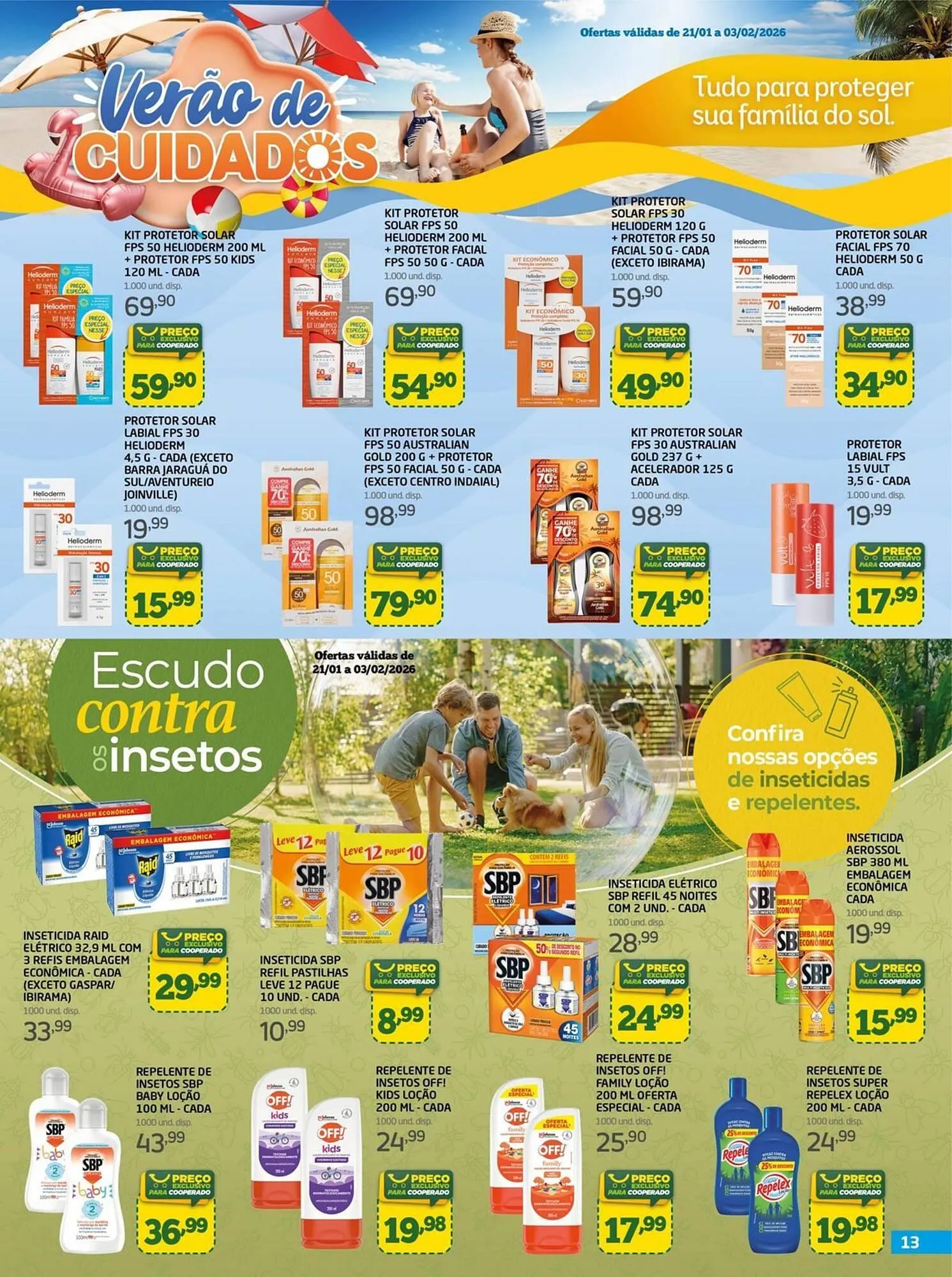 Encarte de Tabloide Cooper 21 de janeiro até 3 de fevereiro 2026 - Pagina 13