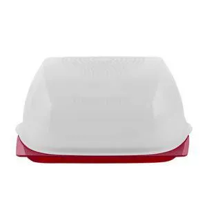 kit Porta Sanduiche Stickers + Garrafa Eco Tupper Redonda® Plus 310ml Rose