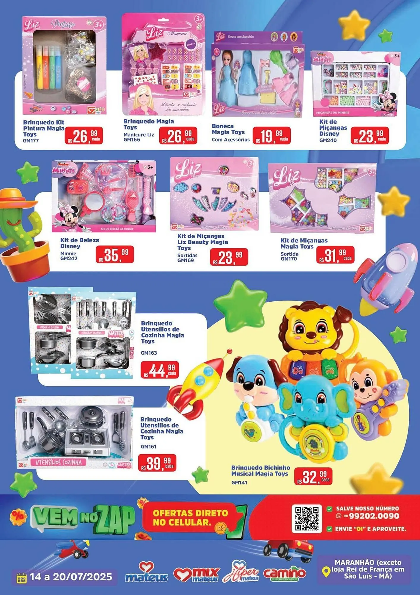 Encarte de Catálogo Supermercados Mateus 14 de julho até 20 de julho 2025 - Pagina 2