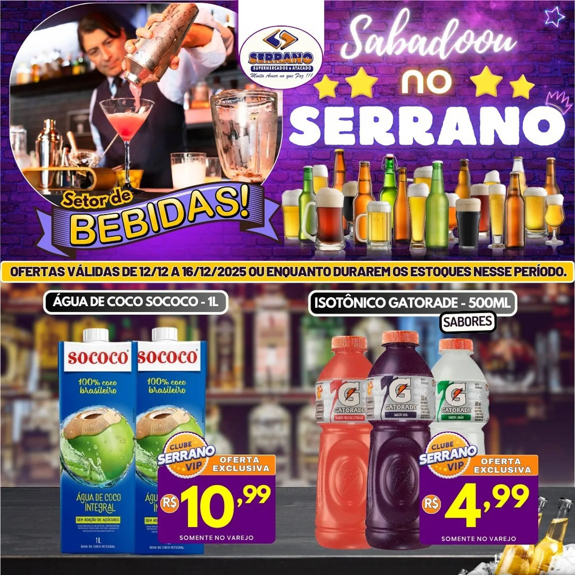 Encarte de Catálogo Serrano Supermercado 12 de dezembro até 16 de dezembro 2025 - Pagina 5