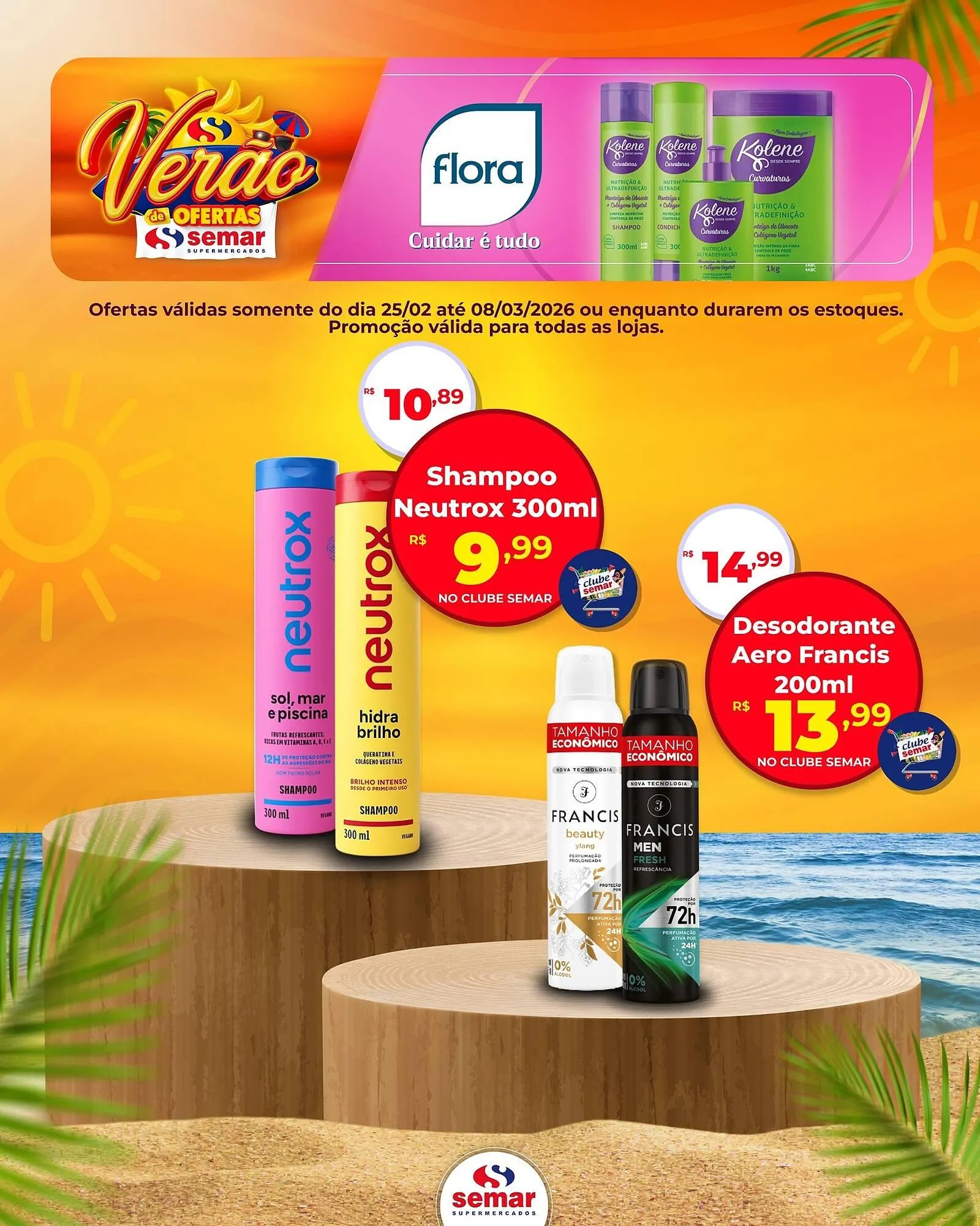 Encarte de Folheto Semar Supermercado 25 de fevereiro até 8 de março 2026 - Pagina 3
