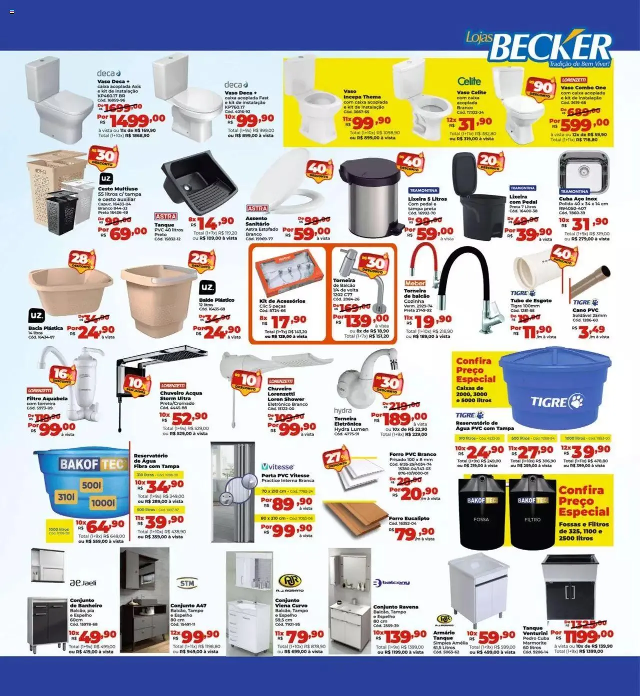 Encarte de Lojas Becker - Ofertas de Fevereiro 1 de fevereiro até 29 de fevereiro 2024 - Pagina 15