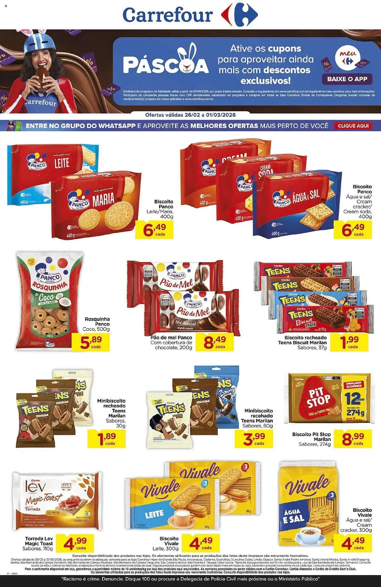 Encarte de Folheto Carrefour 26 de fevereiro até 2 de março 2026 - Pagina 1