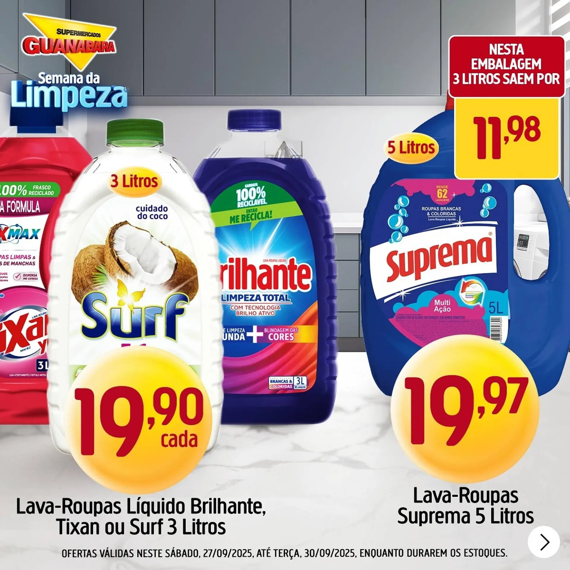 Encarte de Encarte Supermercados Guanabara 27 de setembro até 30 de setembro 2025 - Pagina 3