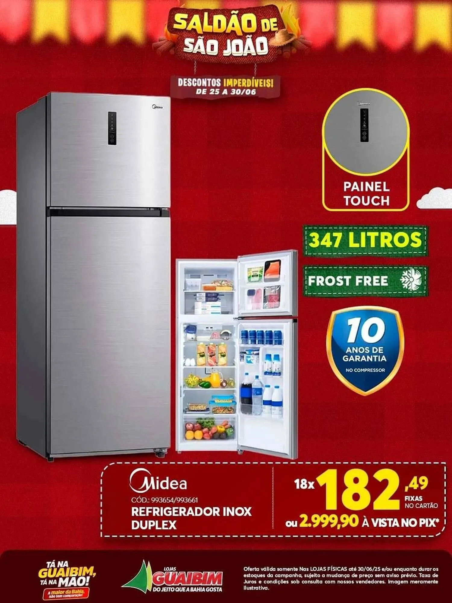 Encarte de Catálogo Lojas Guaibim 25 de junho até 30 de junho 2025 - Pagina 4