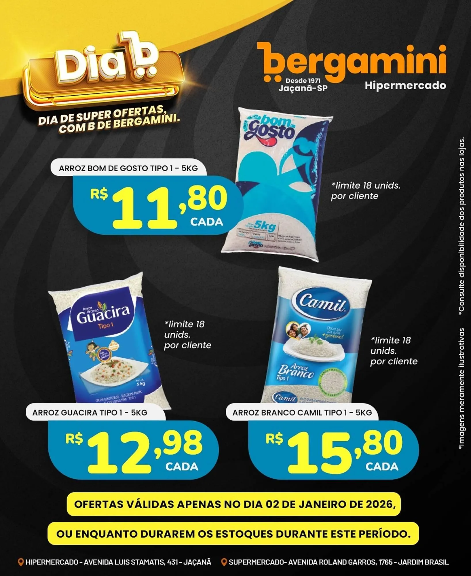 Encarte de Catálogo Supermercado Bergamini 1 de janeiro até 2 de janeiro 2026 - Pagina 2