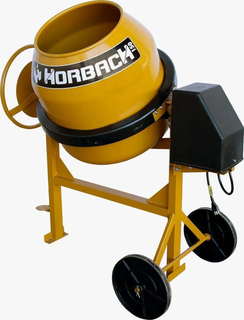 Betoneira Horbach 150 Litros 0,5CV Com Kit de Segurança Monofásico 110V