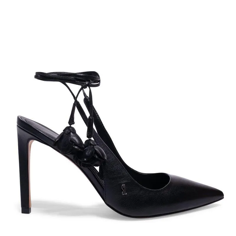 Scarpin Couro Pelica Soft Preto