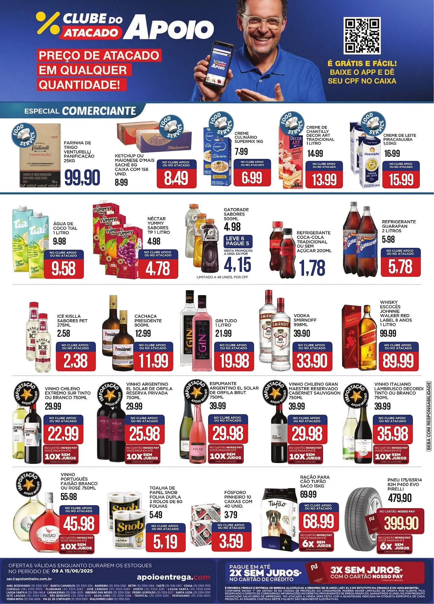 Encarte de Catálogo Apoio Mineiro 9 de junho até 15 de junho 2025 - Pagina 4