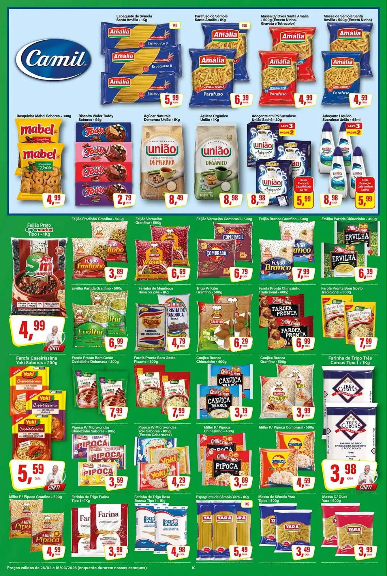 Encarte de Encarte Rede Supermarket 26 de fevereiro até 18 de março 2026 - Pagina 10