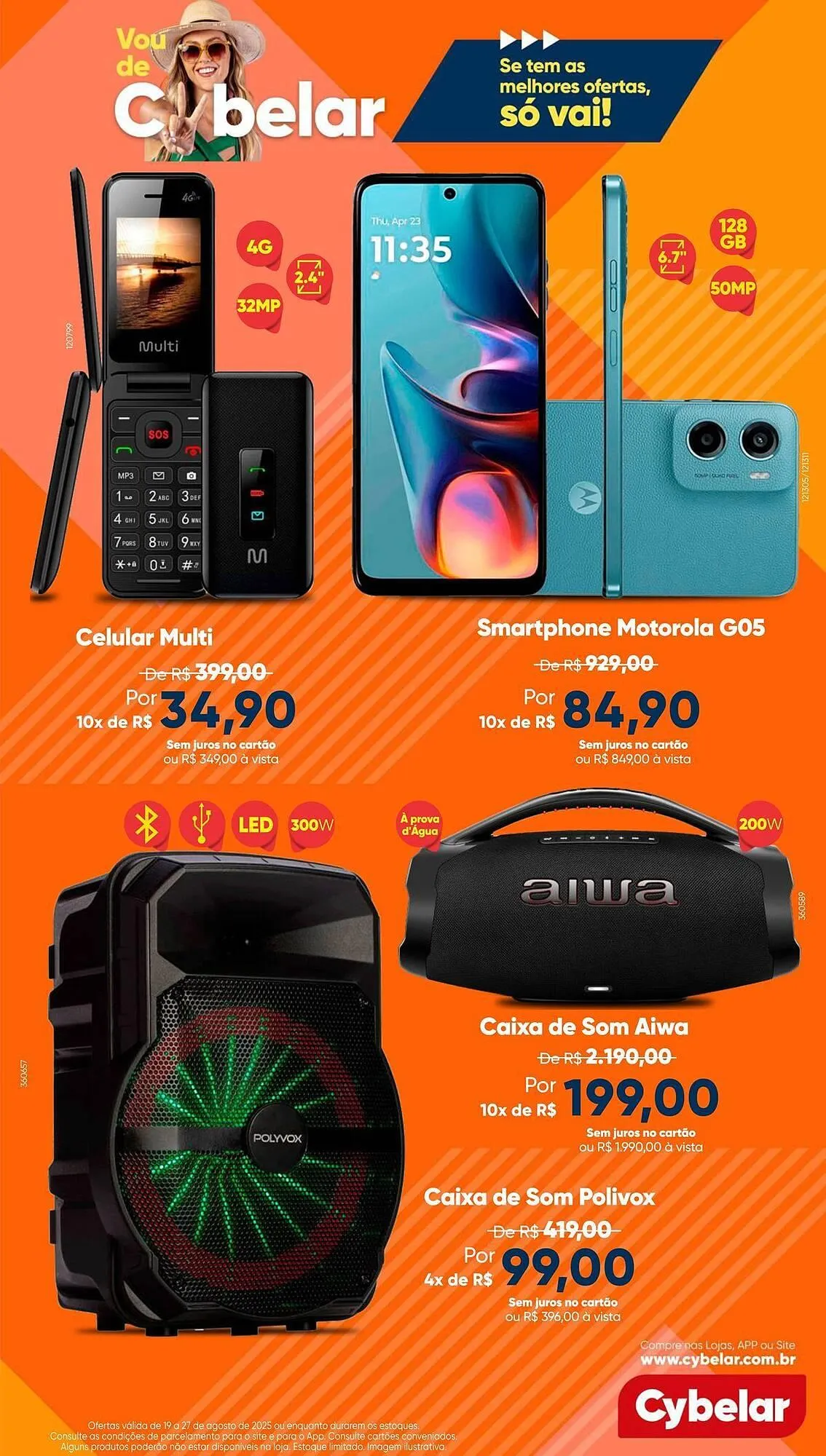 Encarte de Catálogo Cybelar 20 de agosto até 27 de agosto 2025 - Pagina 2