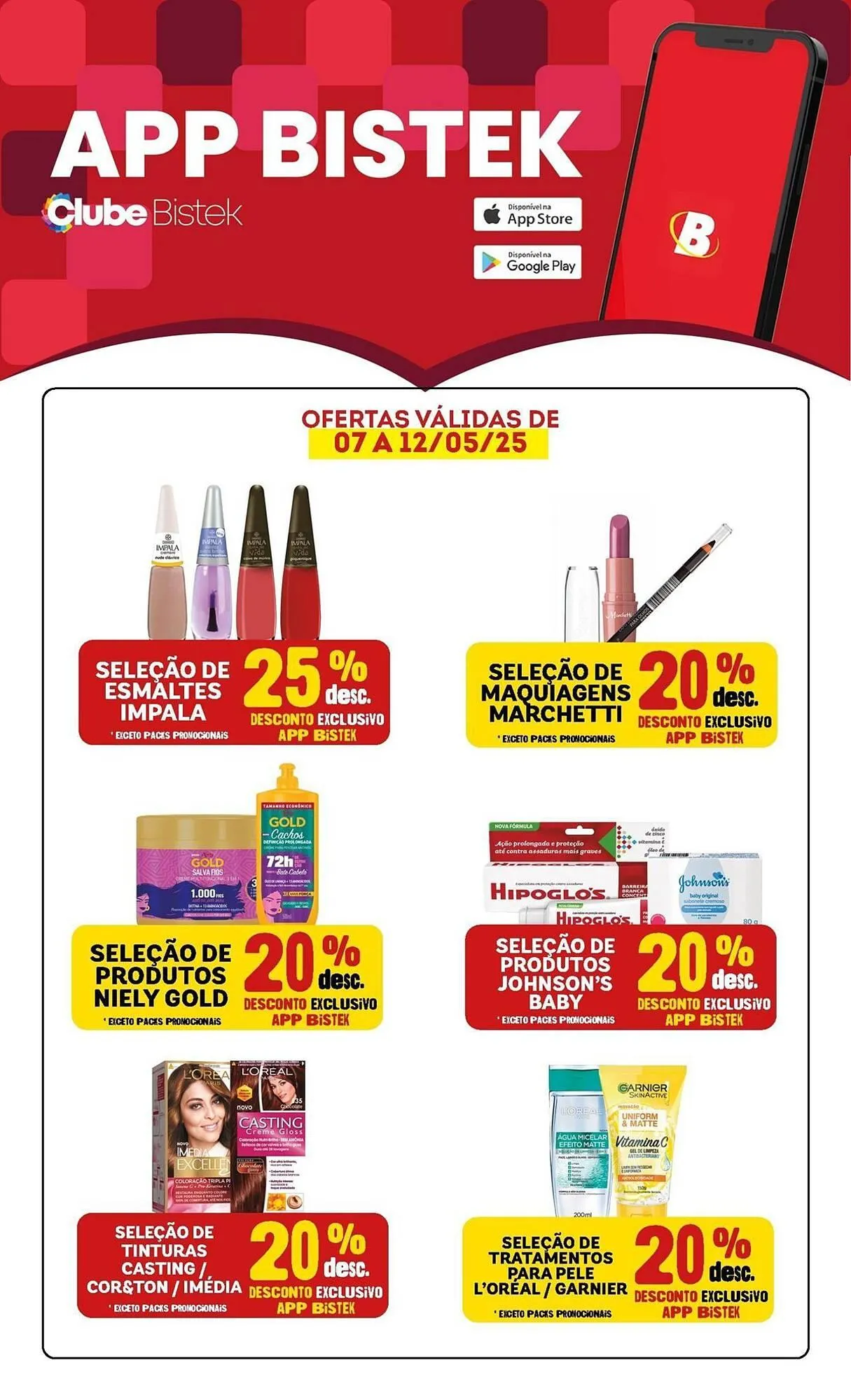 Encarte de Catálogo Bistek Supermercados 9 de maio até 12 de maio 2025 - Pagina 1