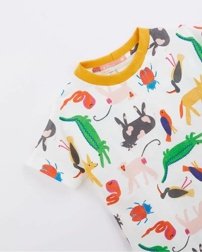 Blusa Malha Bichos Do Egito