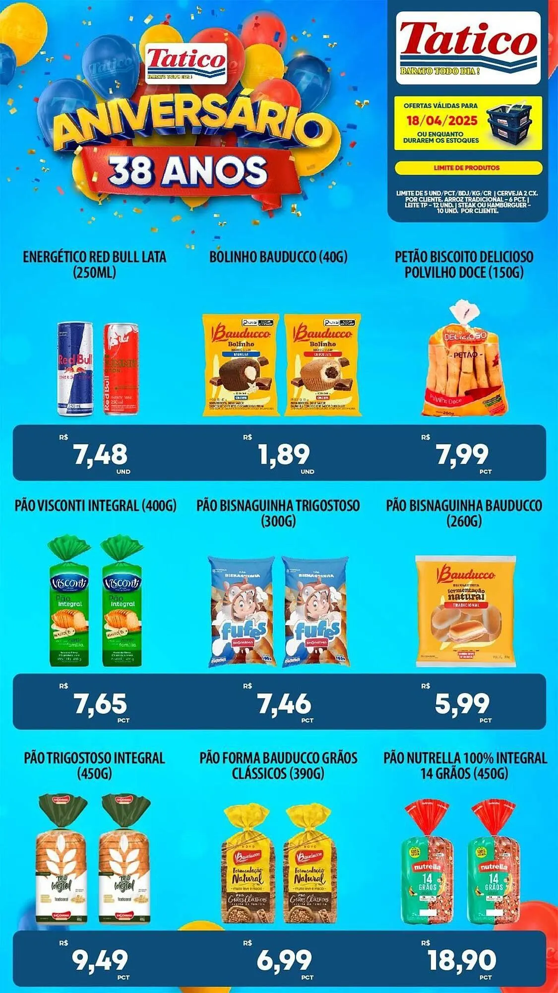 Encarte de Catálogo Tatico 18 de abril até 21 de abril 2025 - Pagina 23