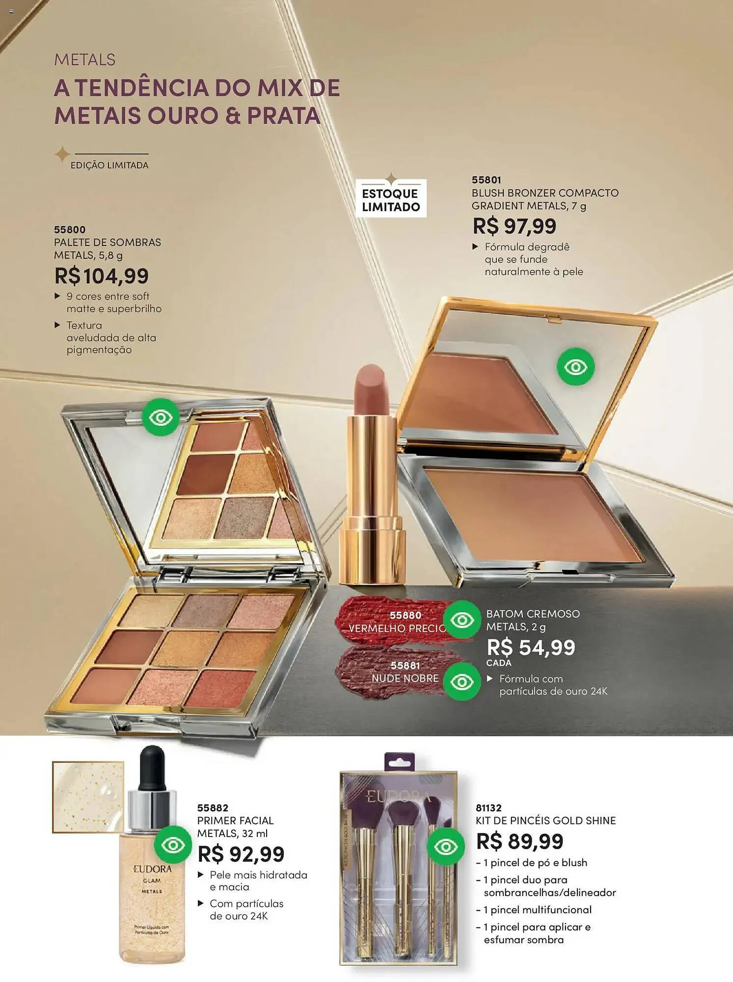 Encarte de Catálogo Eudora 23 de abril até 15 de junho 2026 - Pagina 80