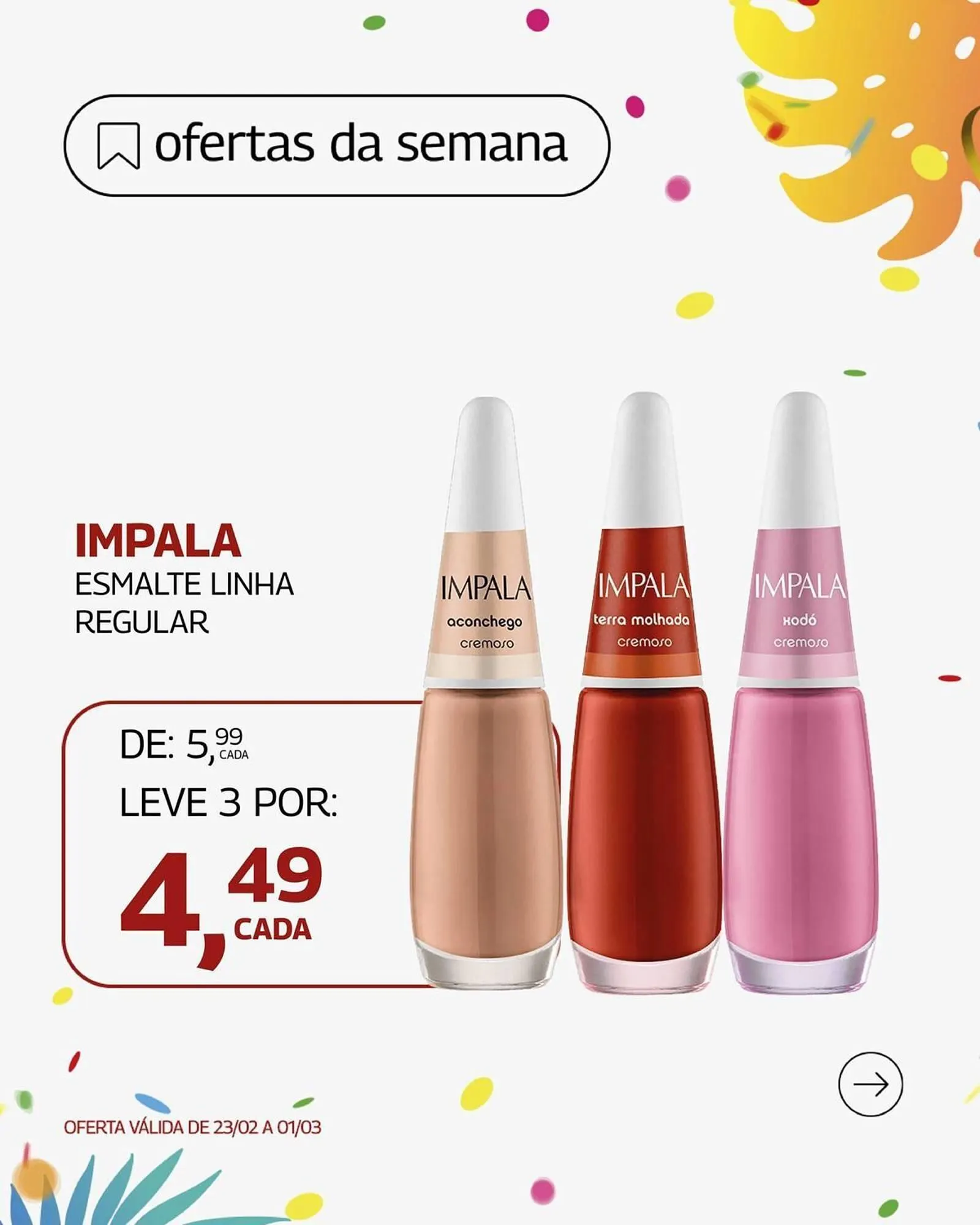 Encarte de Folheto Lojas Rede 23 de fevereiro até 1 de março 2026 - Pagina 1