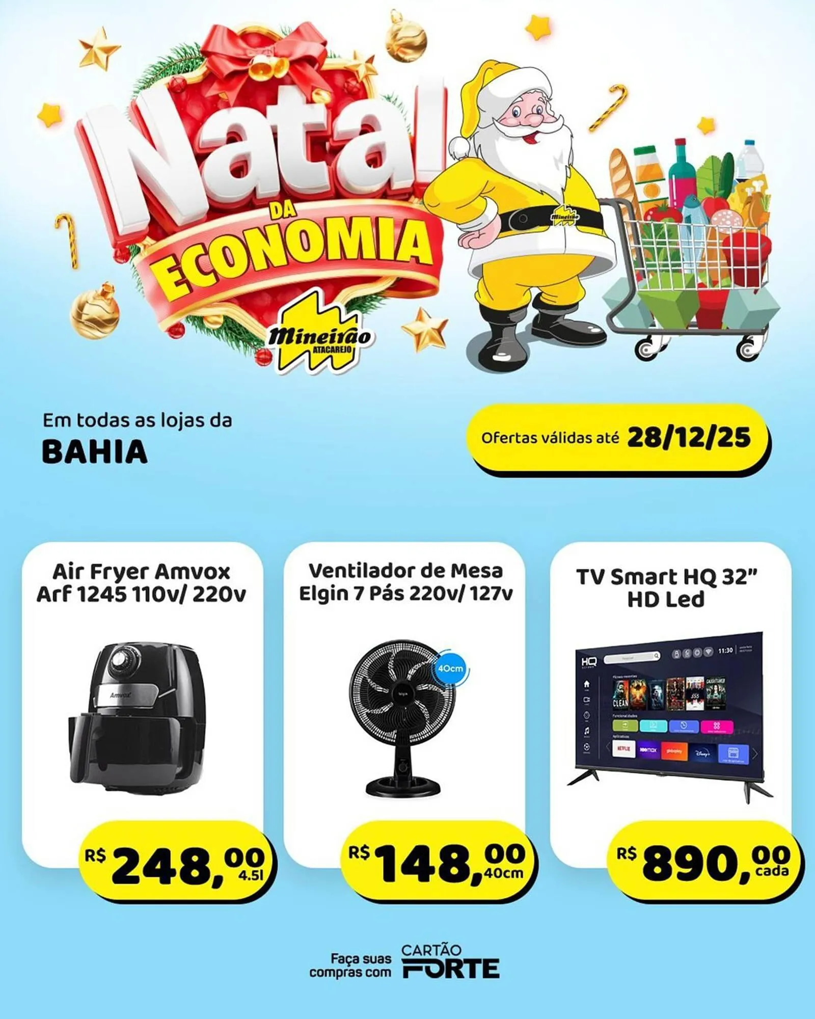 Encarte de Folheto Mineirão Atacarejo 22 de dezembro até 28 de dezembro 2025 - Pagina 3