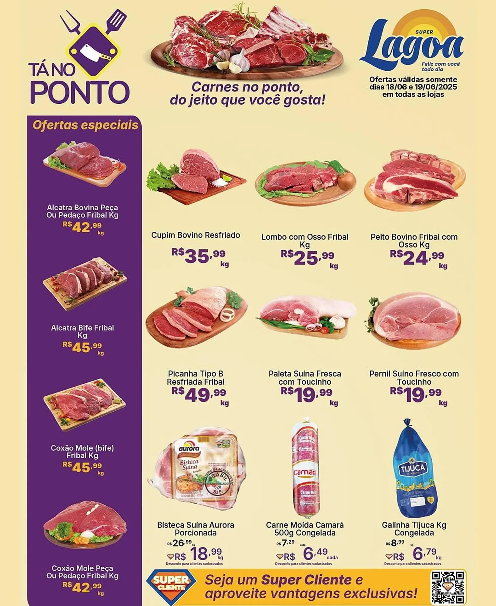 Encarte de Catálogo Super Lagoa 17 de junho até 19 de junho 2025 - Pagina 2