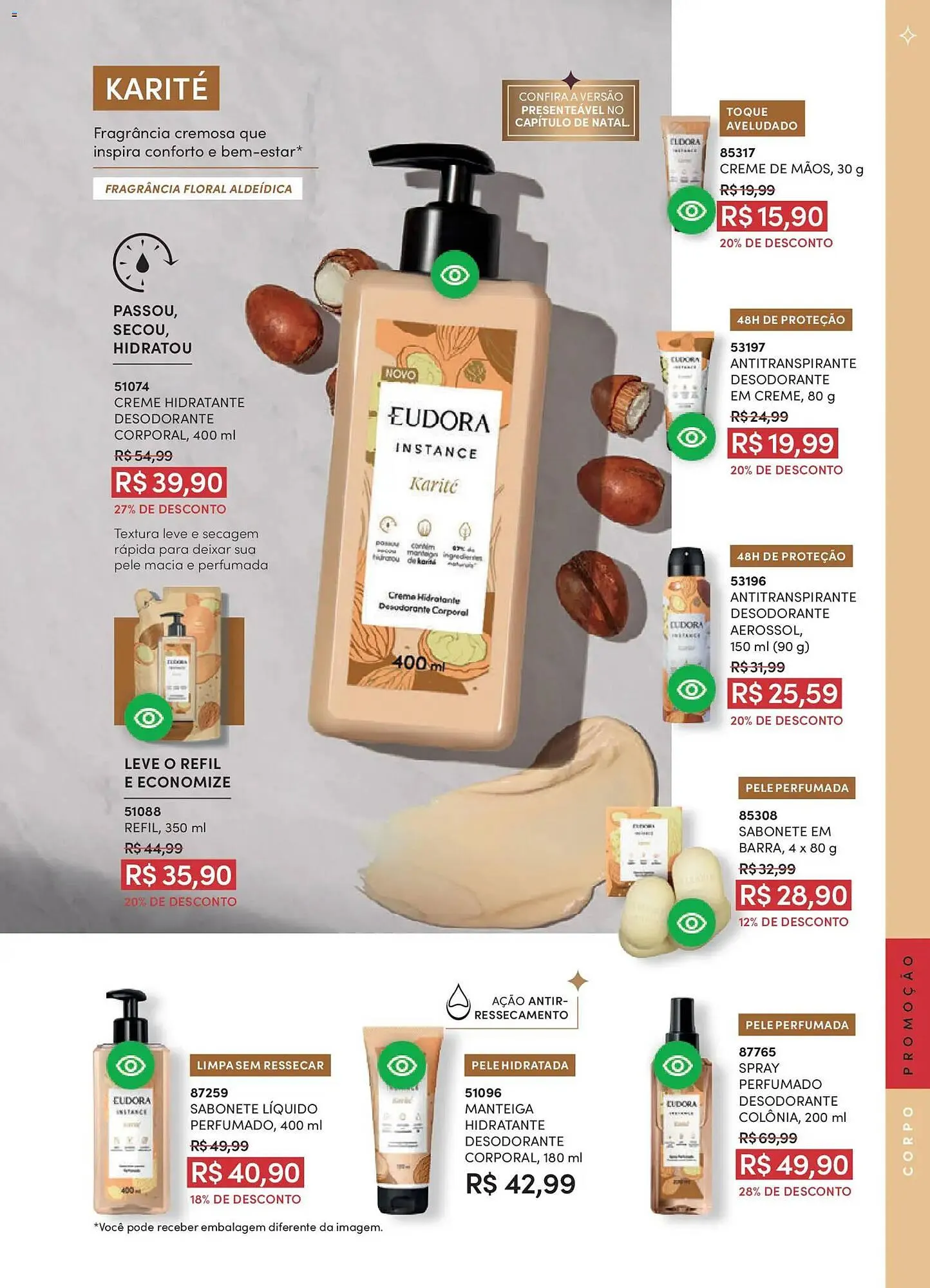 Encarte de Catálogo Eudora 29 de outubro até 27 de novembro 2025 - Pagina 104