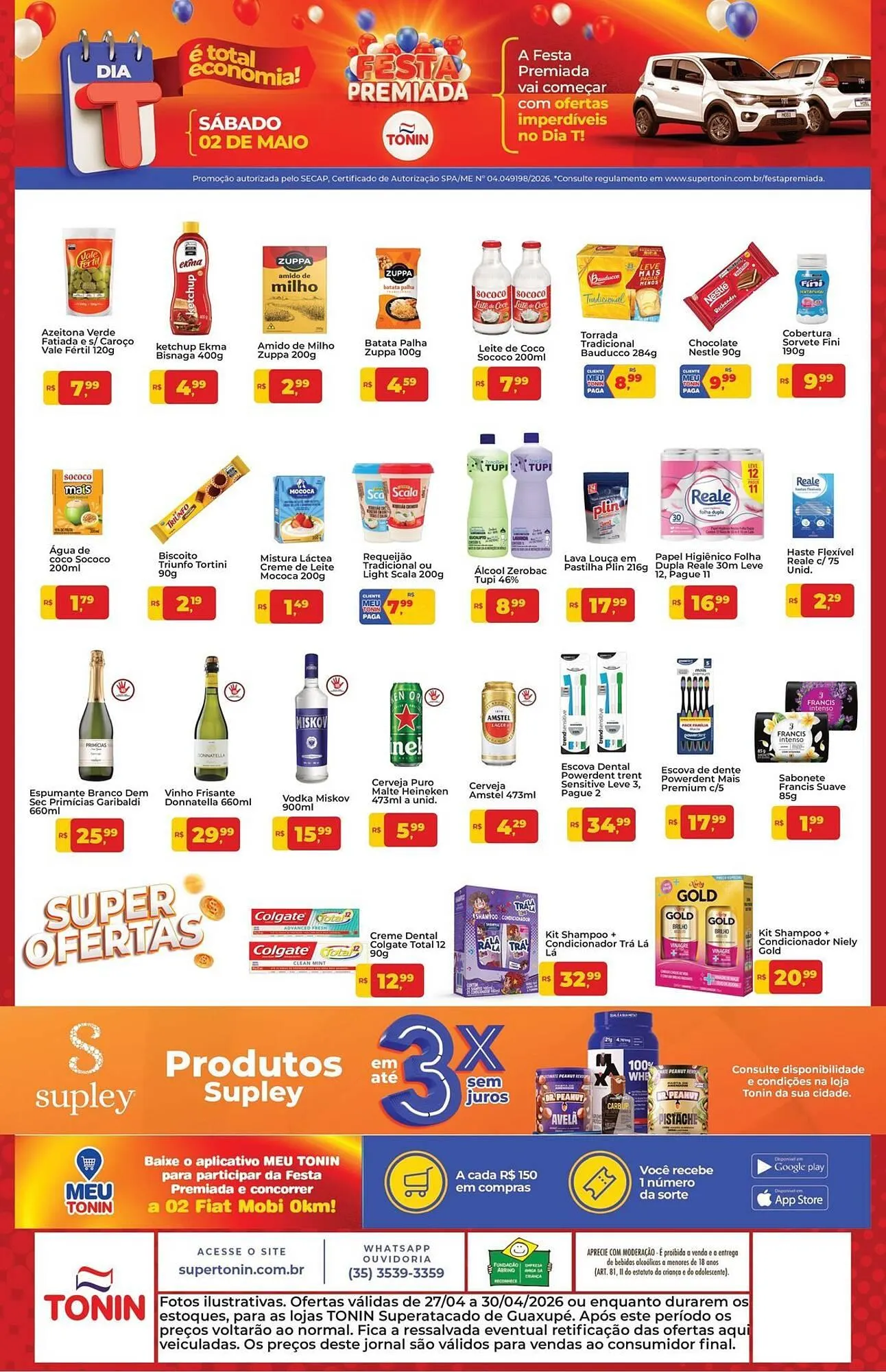 Encarte de Catálogo Tonin Superatacado 27 de abril até 30 de abril 2026 - Pagina 2