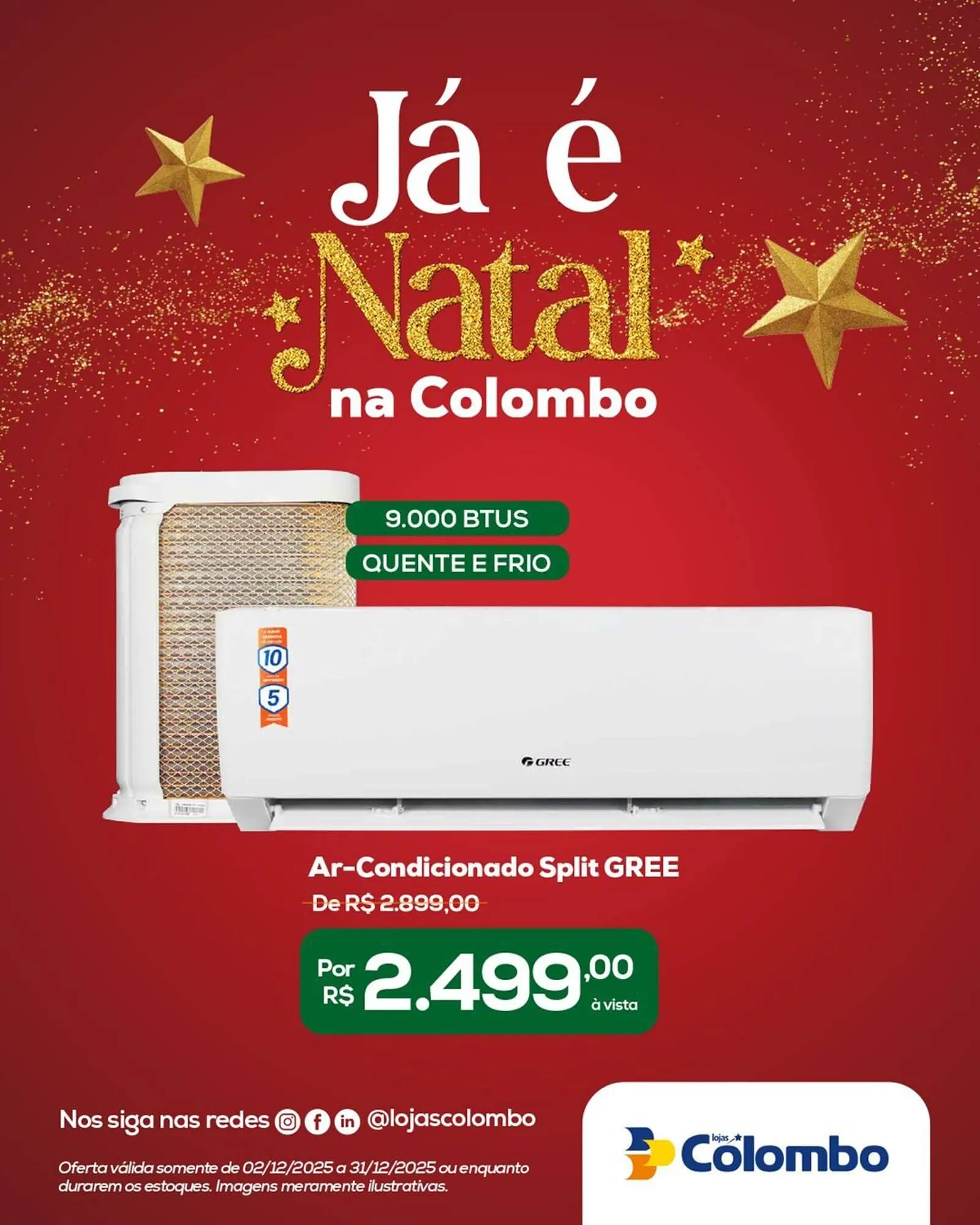 Encarte de Folheto Lojas Colombo 2 de dezembro até 31 de dezembro 2025 - Pagina 31