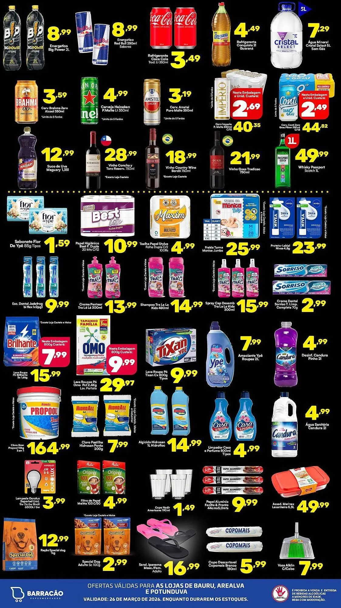 Encarte de Catálogo Barracão Supermercado 26 de março até 26 de março 2026 - Pagina 4
