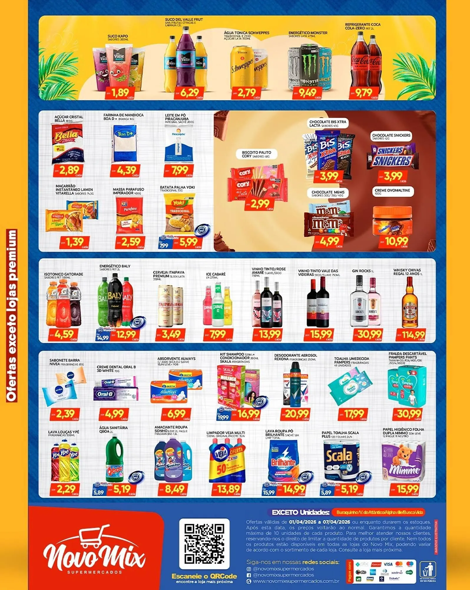 Encarte de Encarte Novo Mix 1 de abril até 7 de abril 2026 - Pagina 3