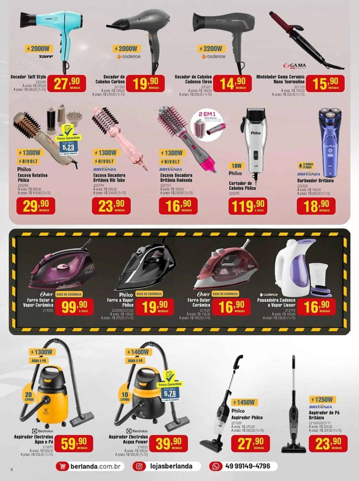 Encarte de Catálogo Berlanda 1 de abril até 26 de abril 2026 - Pagina 6