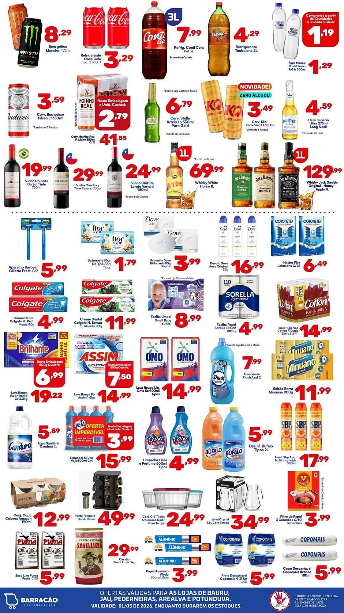 Encarte de Catálogo Barracão Supermercado 30 de abril até 1 de maio 2026 - Pagina 4