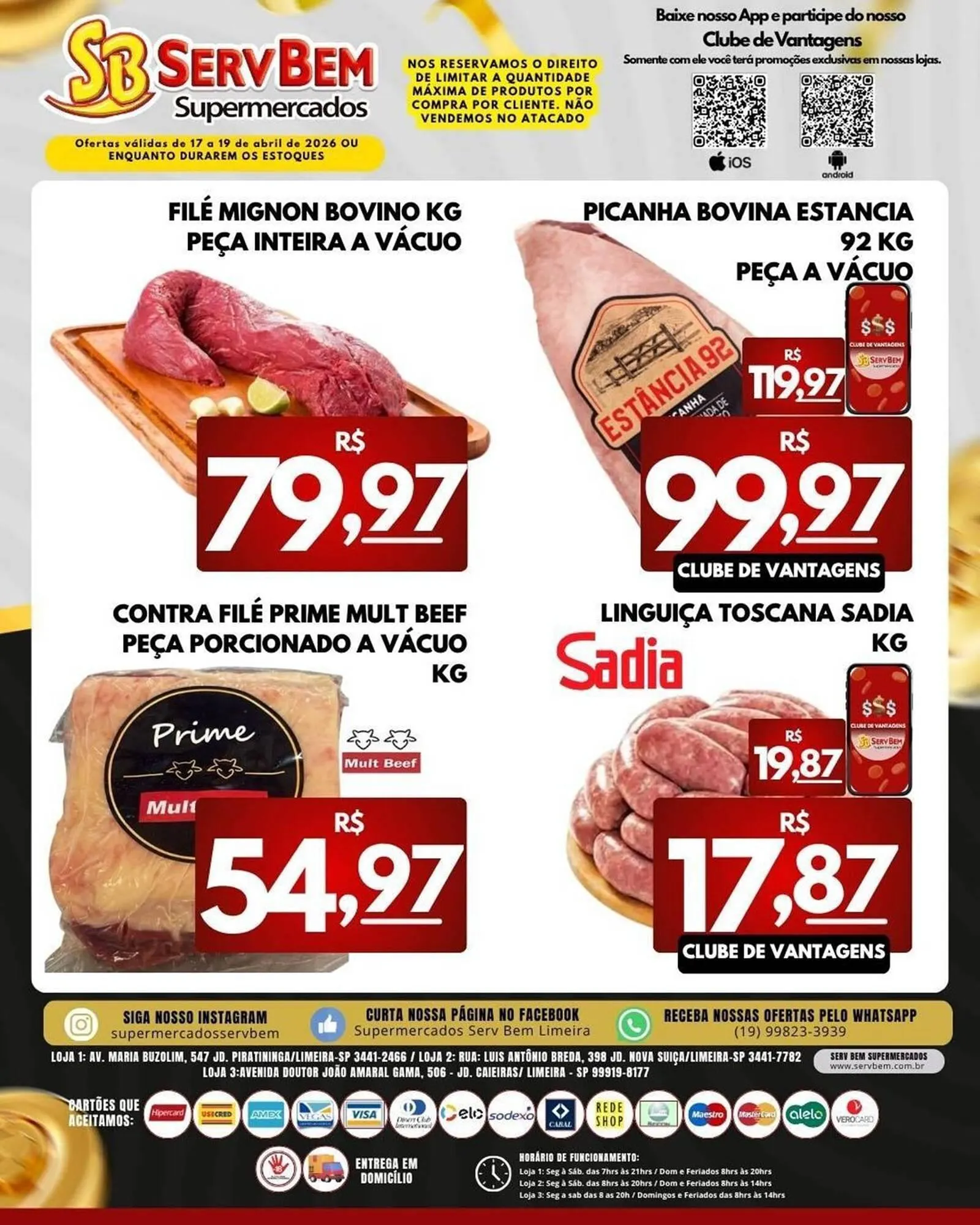 Encarte de Catálogo ServBem 17 de abril até 19 de abril 2026 - Pagina 4