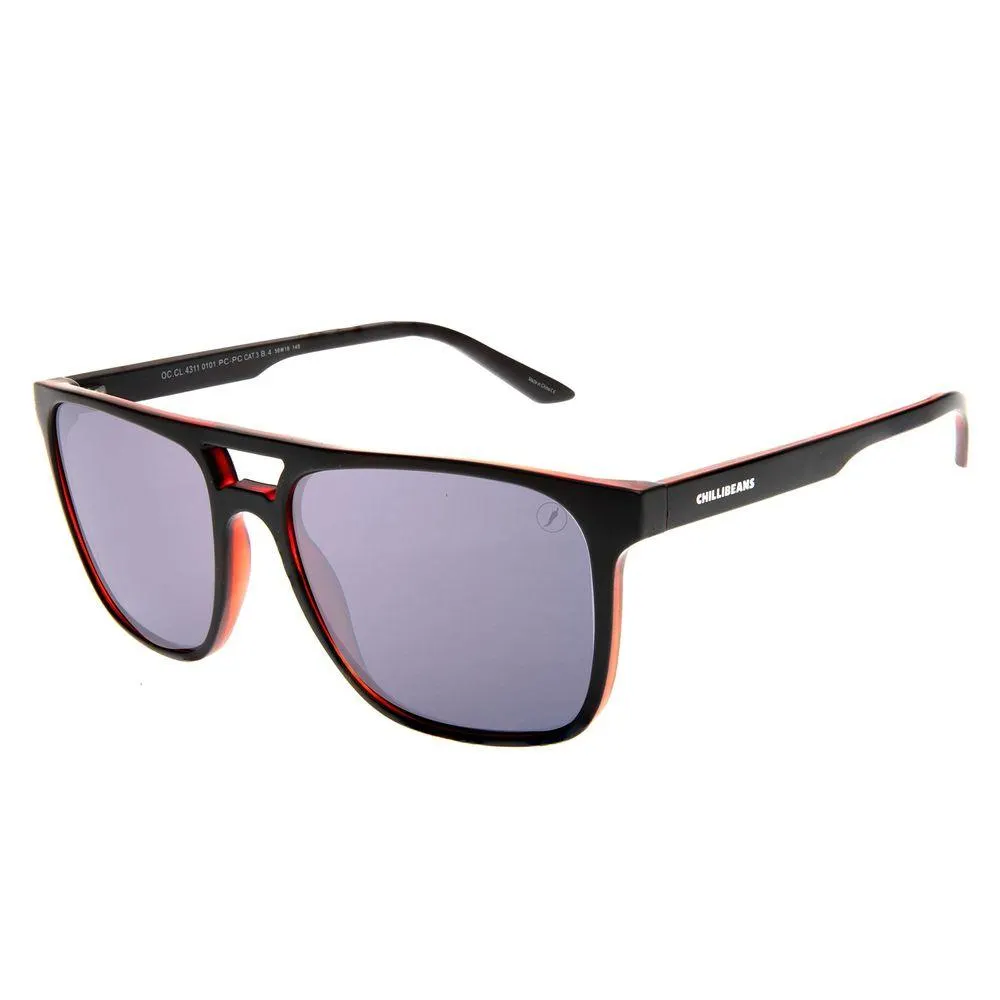 Óculos de Sol Masculino Chilli Beans Bossa Nova Preto - OC.CL.4311.0101 M