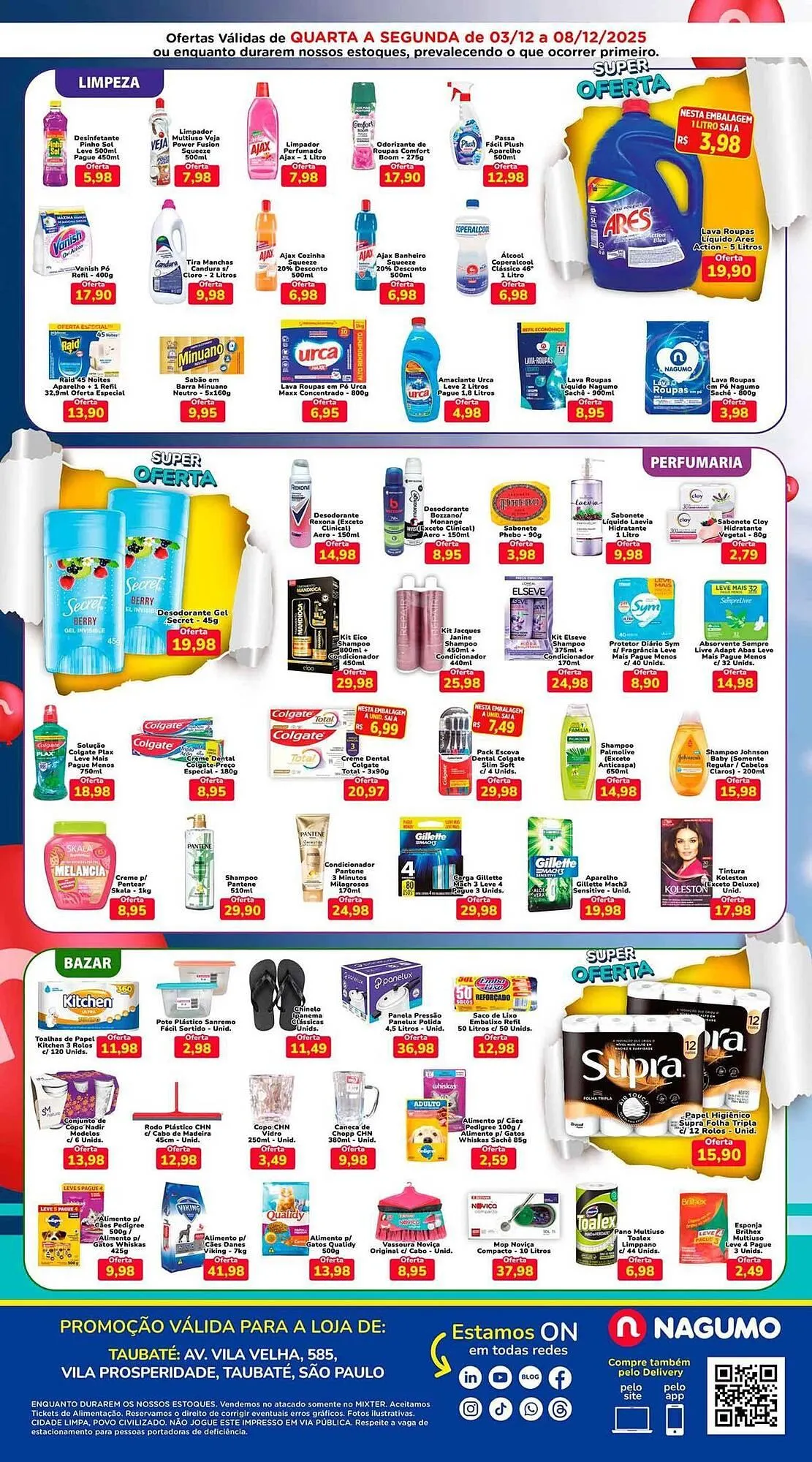Encarte de Folheto Nagumo 3 de dezembro até 8 de dezembro 2025 - Pagina 4