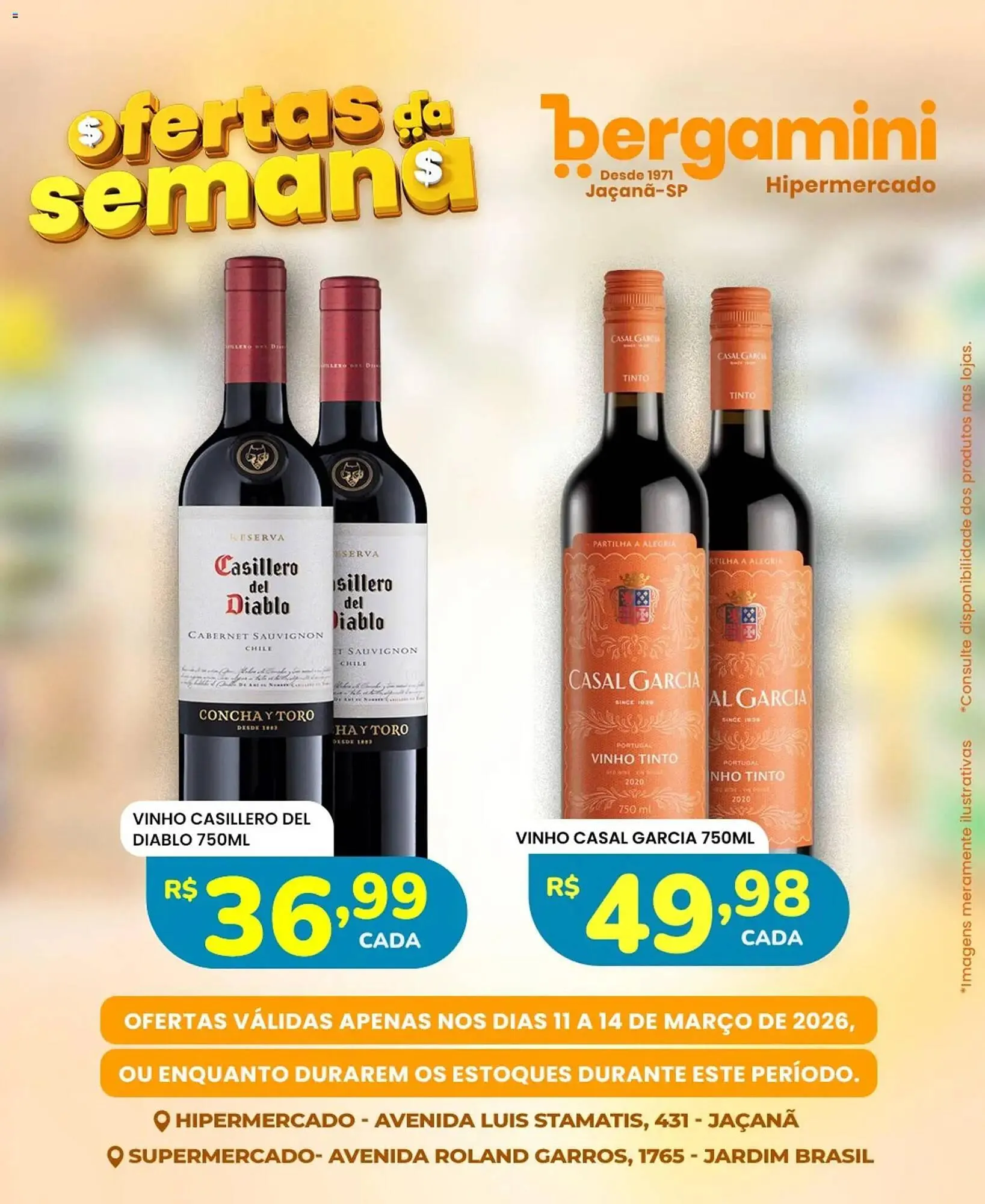 Encarte de Catálogo Supermercado Bergamini 11 de março até 14 de março 2026 - Pagina 18