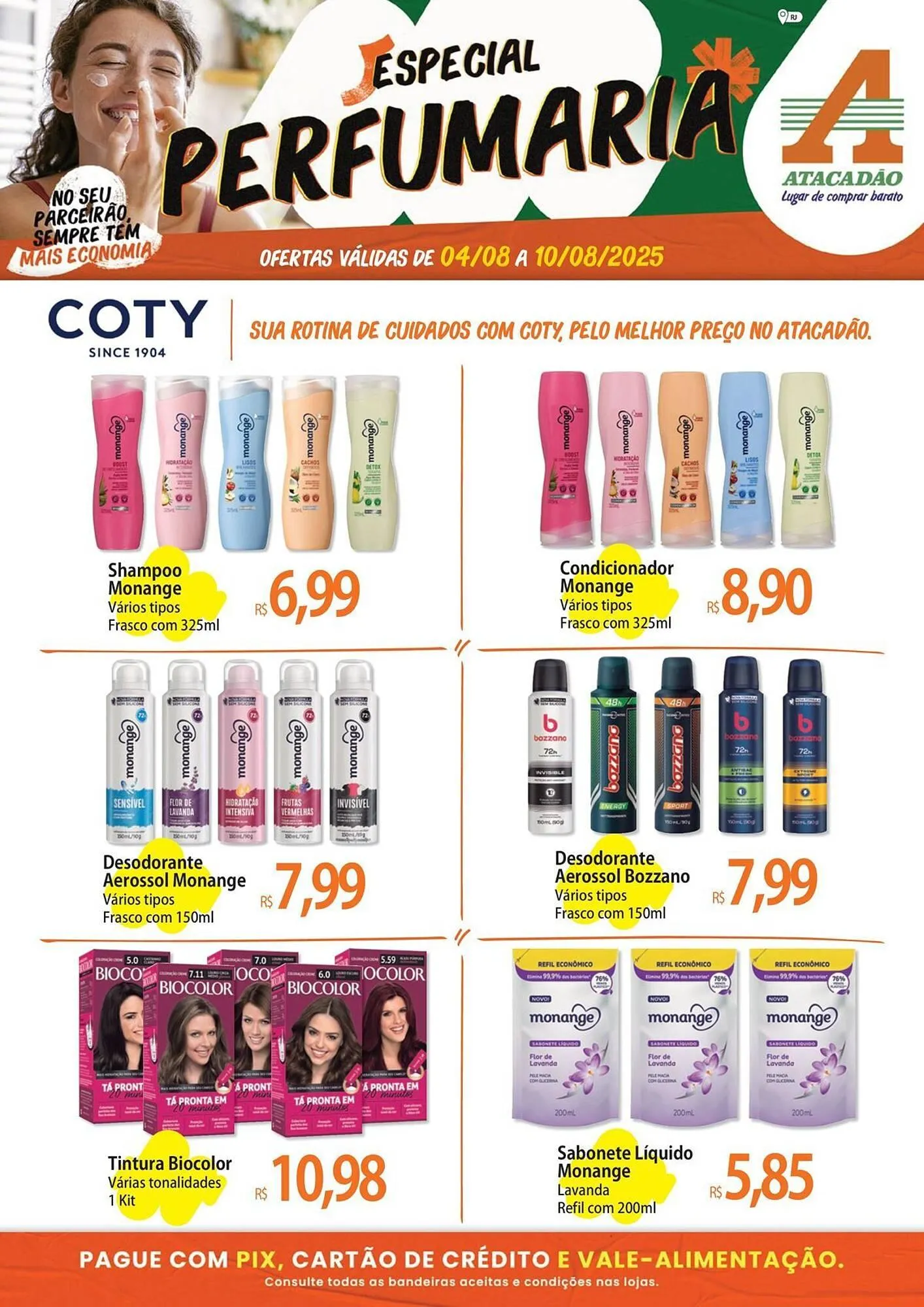 Encarte de Catálogo Atacadão 5 de agosto até 10 de agosto 2025 - Pagina 1