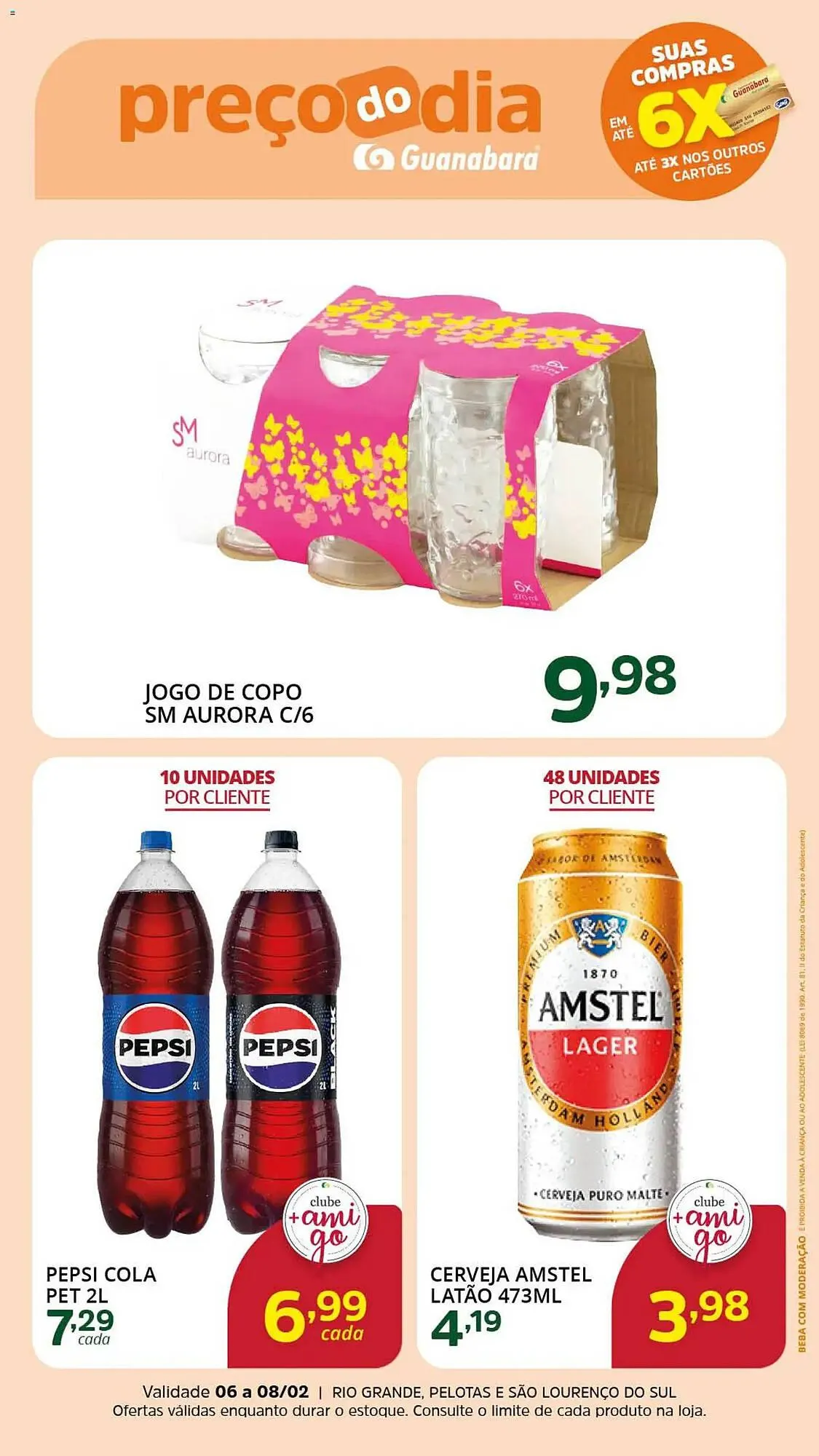 Encarte de Encarte Supermercados Guanabara 6 de fevereiro até 8 de fevereiro 2026 - Pagina 2