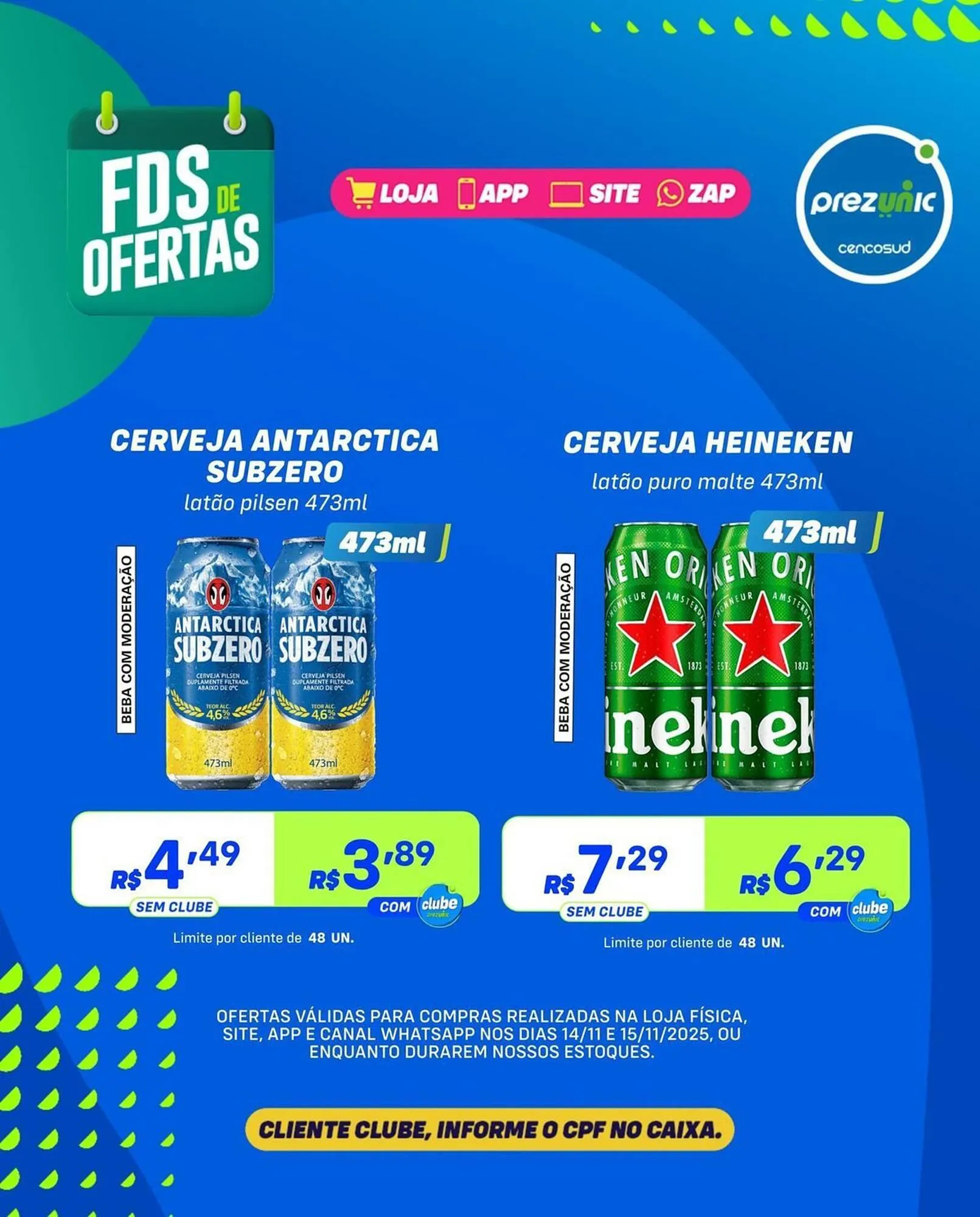 Encarte de Encarte Prezunic 14 de novembro até 15 de novembro 2025 - Pagina 6