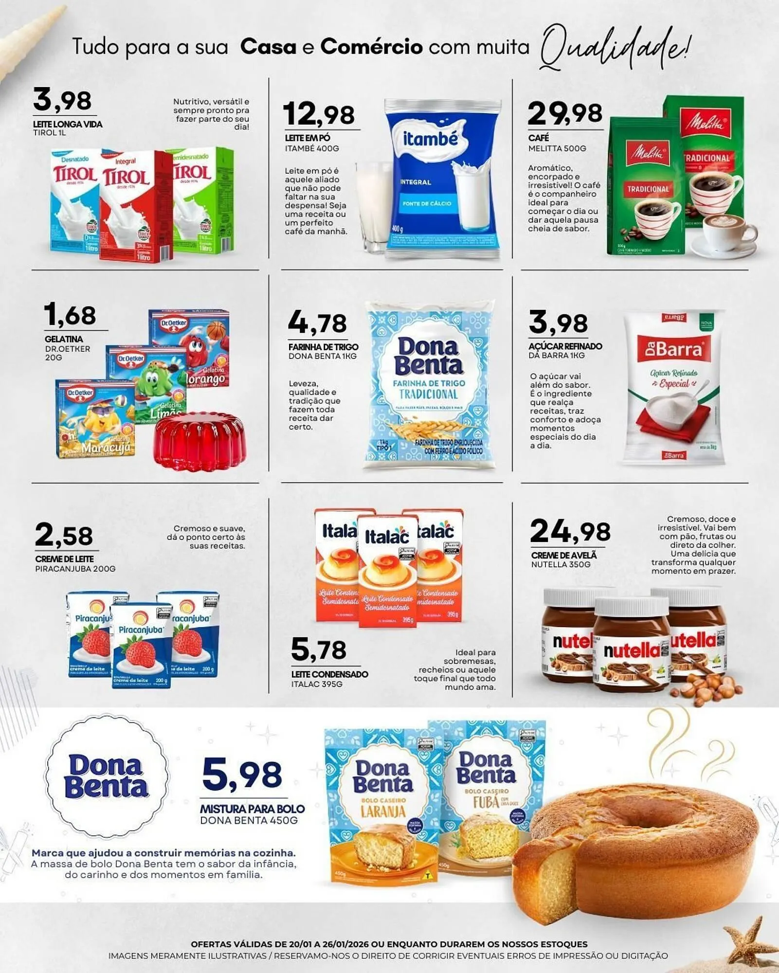 Encarte de Folheto Mercadão Atacadista 20 de janeiro até 26 de janeiro 2026 - Pagina 2