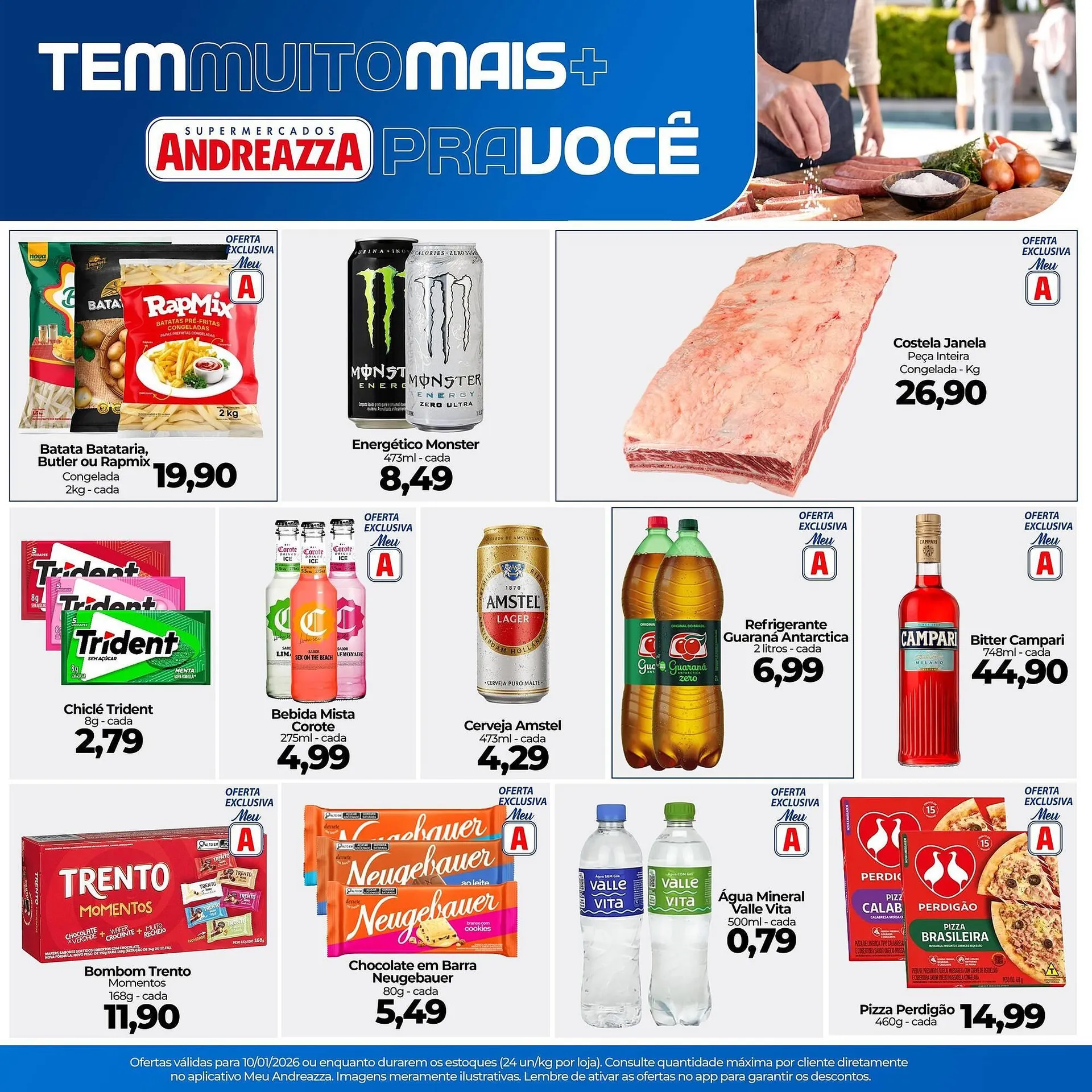 Encarte de Catálogo Supermercados Andreazza 10 de janeiro até 10 de janeiro 2026 - Pagina 1