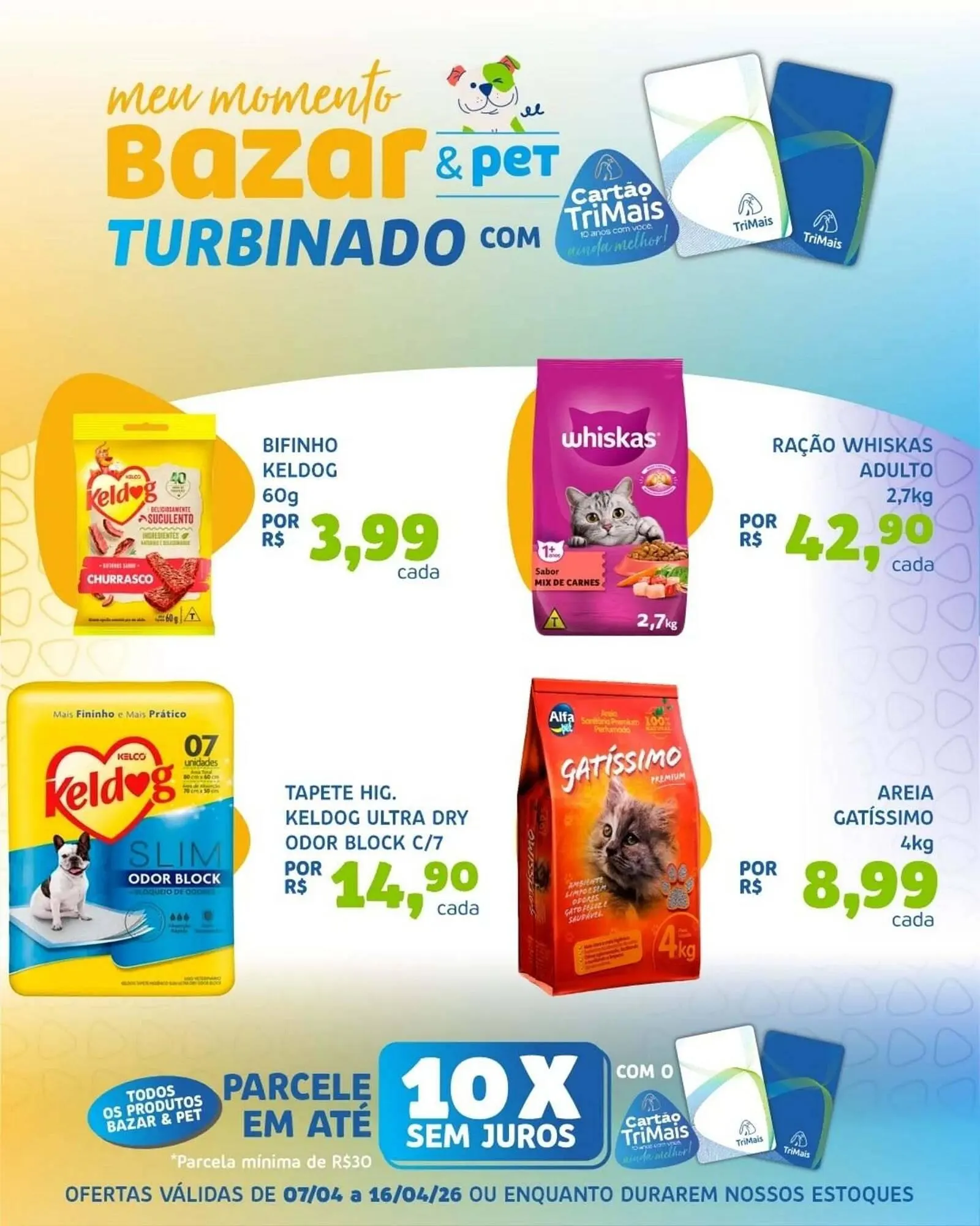 Encarte de Catálogo Trimais Supermercado 10 de abril até 16 de abril 2026 - Pagina 2