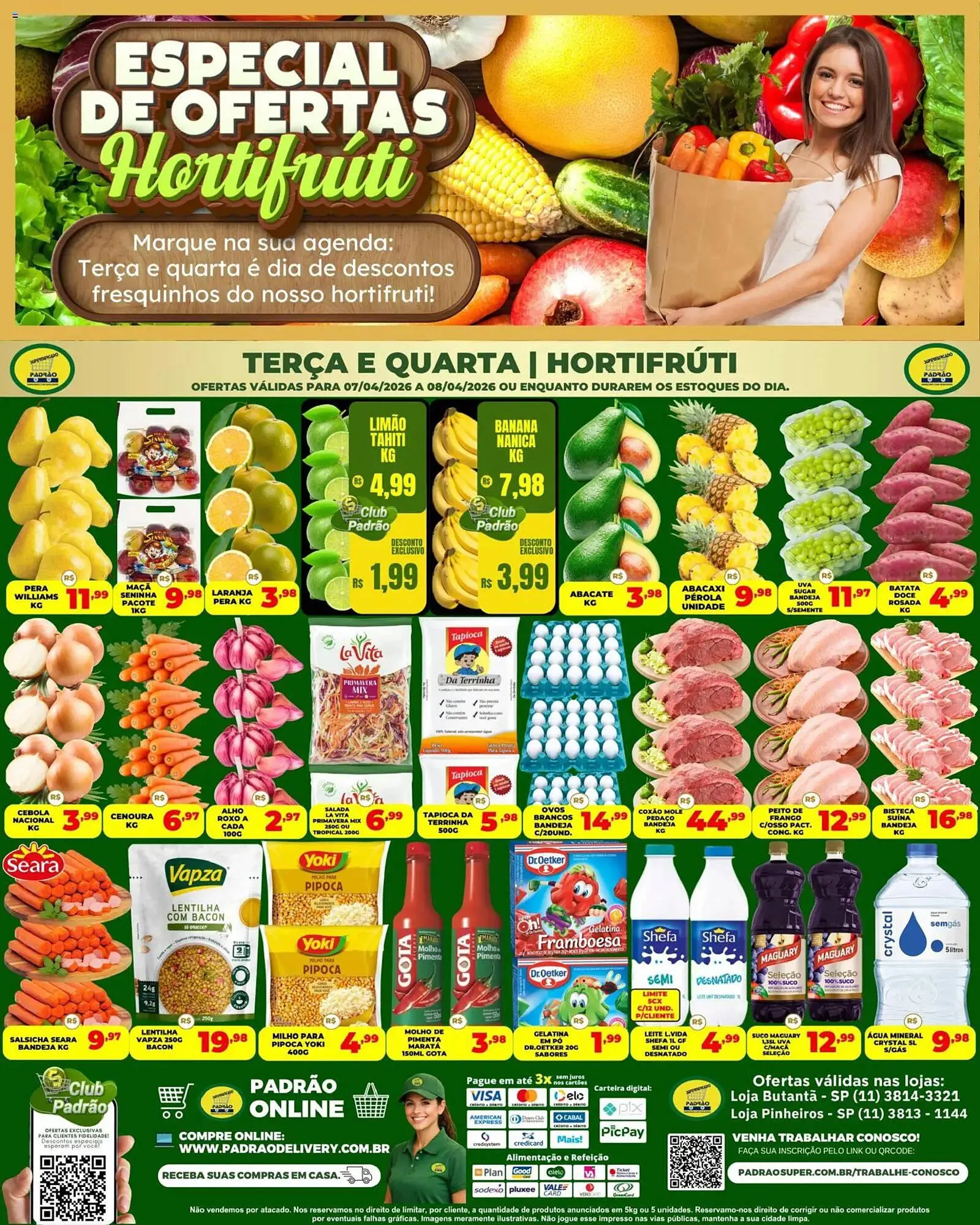 Encarte de Folheto Supermercado Padrão 7 de abril até 9 de abril 2026 - Pagina 1