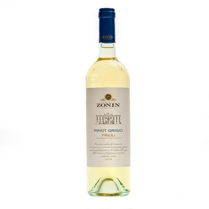 Vino Blanco Pinot Grigio Zonin 75 Cl