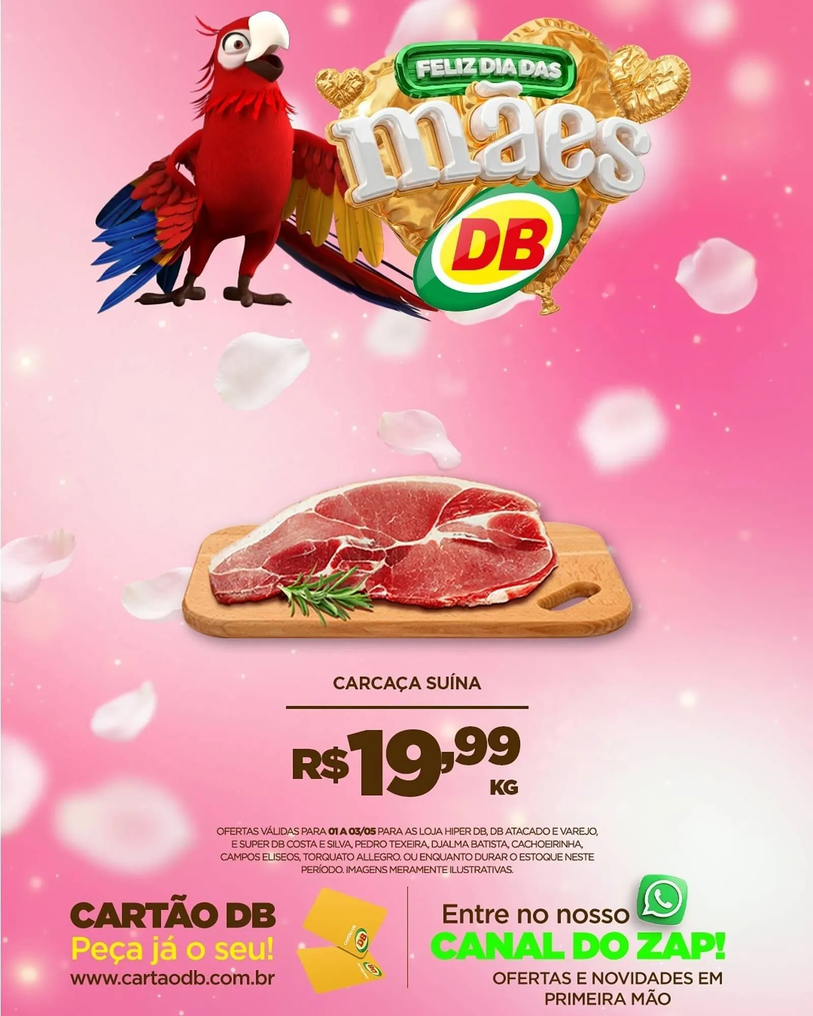 Encarte de Catálogo DB Supermercados 1 de maio até 3 de maio 2026 - Pagina 2