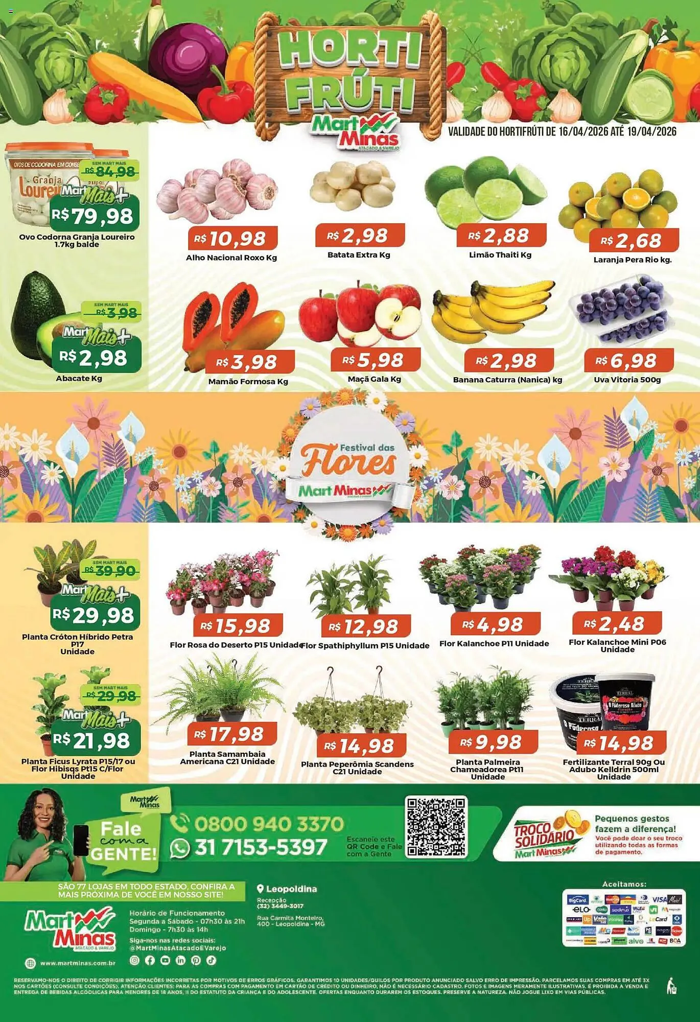 Encarte de Folheto Mart Minas 16 de abril até 23 de abril 2026 - Pagina 8