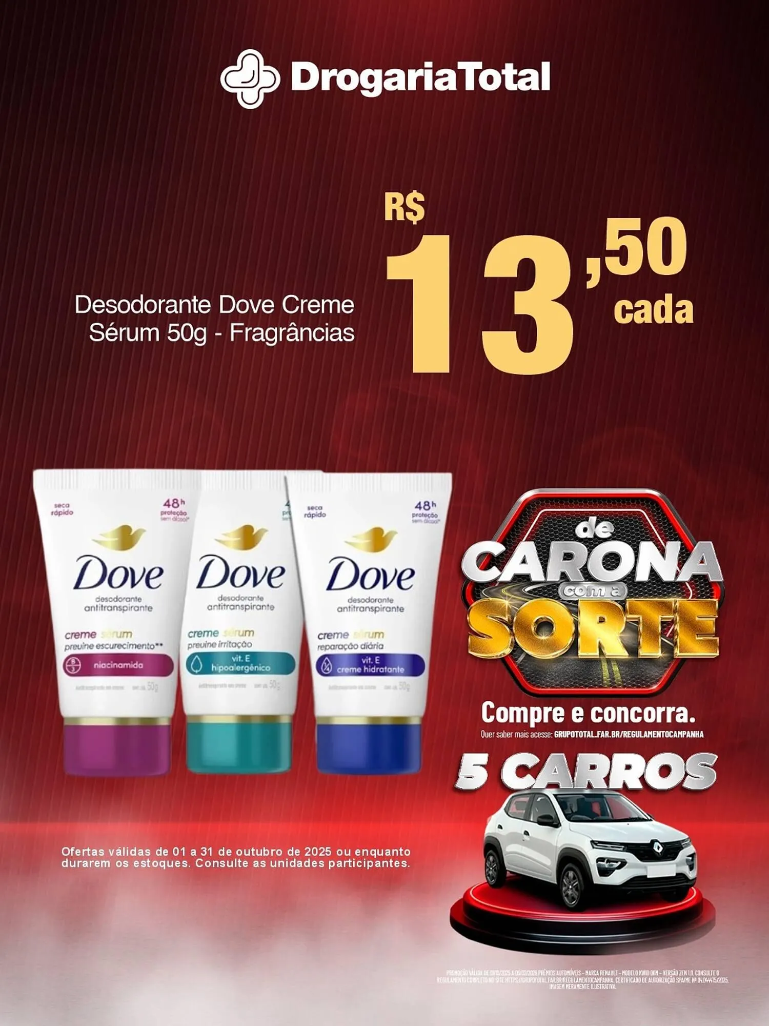 Encarte de Catálogo Drogaria Total 6 de outubro até 31 de outubro 2025 - Pagina 2