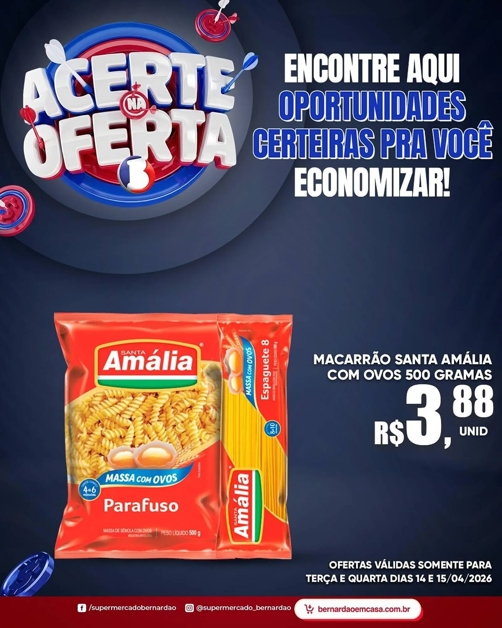 Encarte de Catálogo Supermercado Bernardão 14 de abril até 15 de abril 2026 - Pagina 5