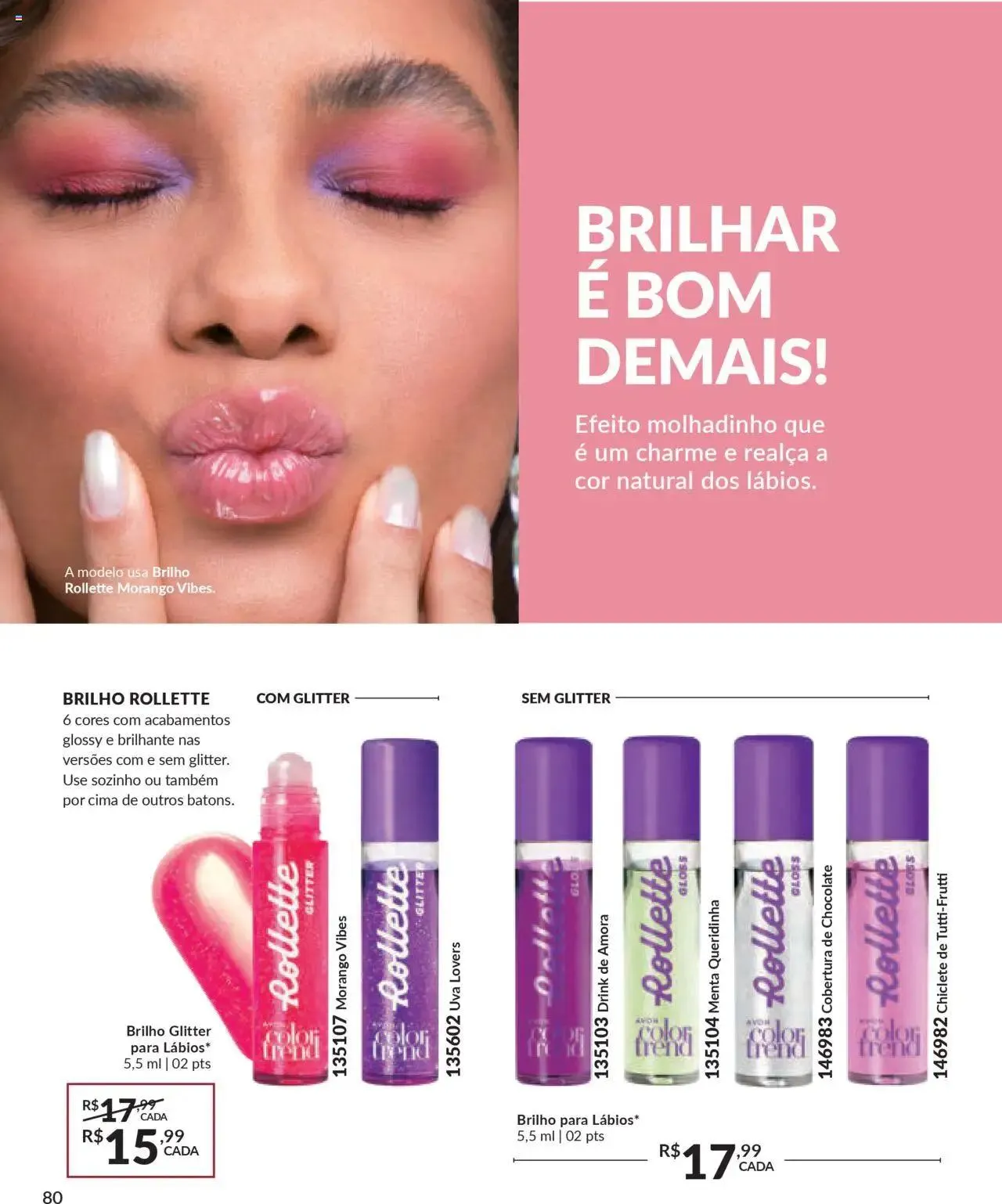 Encarte de Avon - Campanha 07 3 de abril até 1 de maio 2025 - Pagina 80